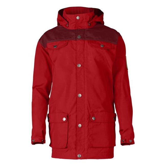 Women Fjallraven KID\'S GREENLAND JACKET RED-OX RED Outlet Online