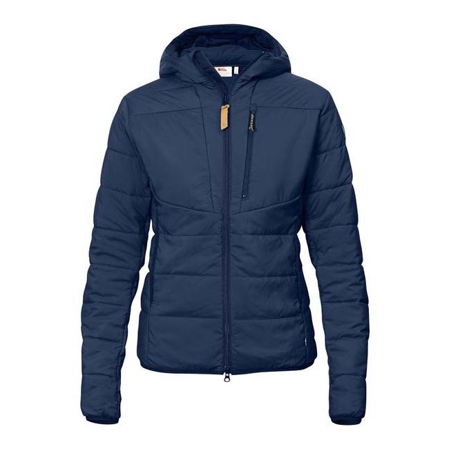 Women Fjallraven KEB PADDED HOODIE W BLUEBERRY  Outlet Online